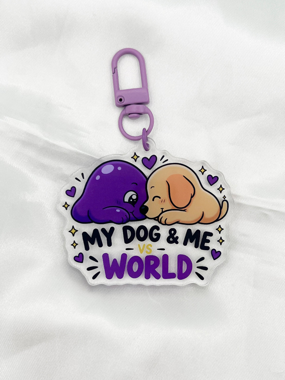 Porte-clés : My dog & me