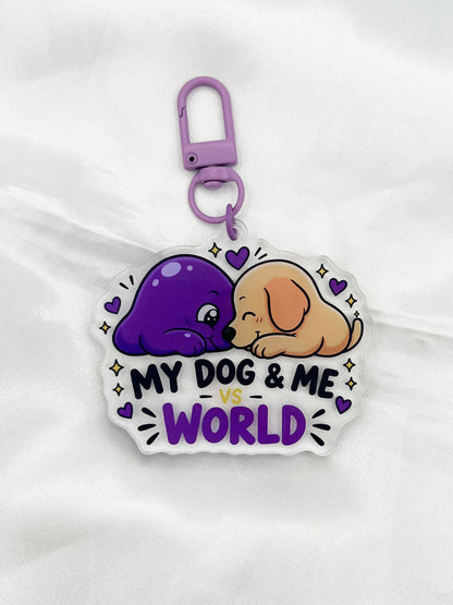 Porte-clés : My dog & me