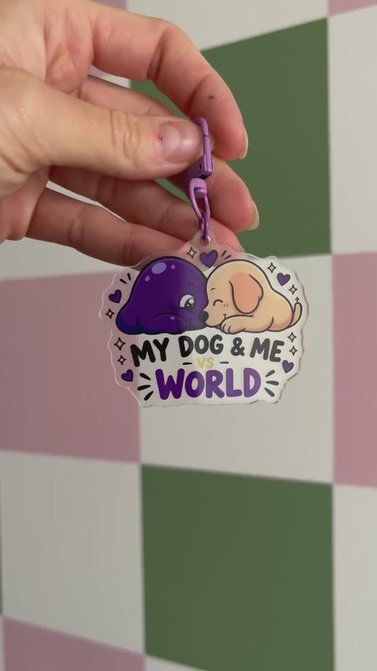 Porte-clés : My dog & me